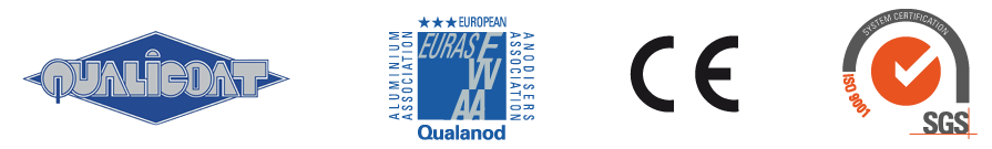 Sellos calidad Tamiluz, fabricación de alta calidad en protección solar para edificios y viviendas