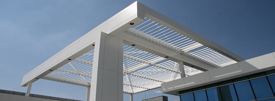 abrication sur mesure de brise soleil aluminium