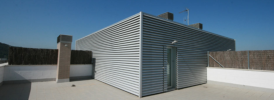 accessoires pour brise soleil bois, trespa