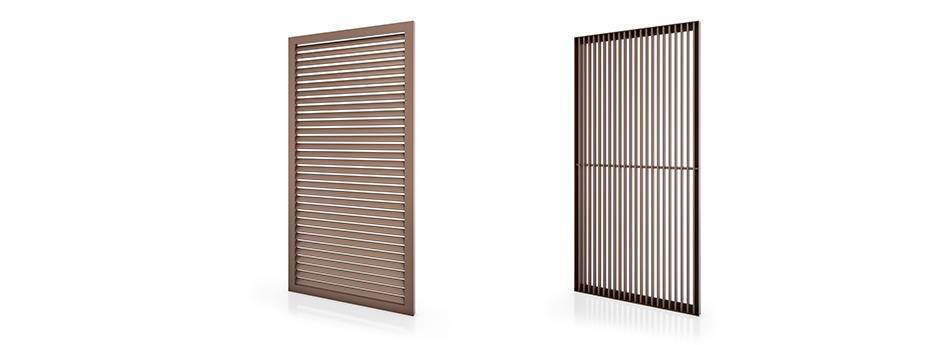 Mallorquinas lamas fijas aluminio