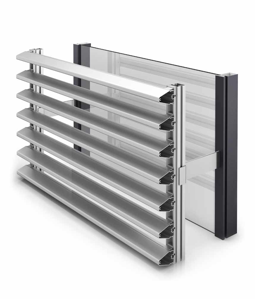 Brise-vue Tamifix à lames fixes en aluminium